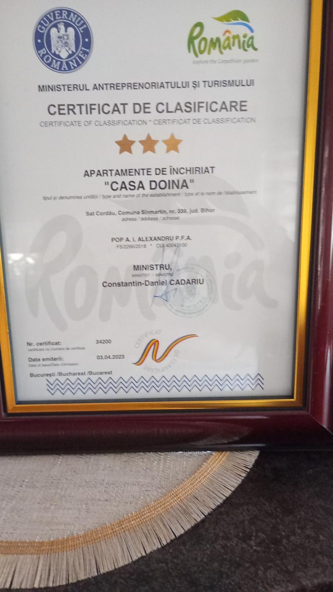 Casa Doina Apartment ไบเลเฟลิกซ์ ภายนอก รูปภาพ